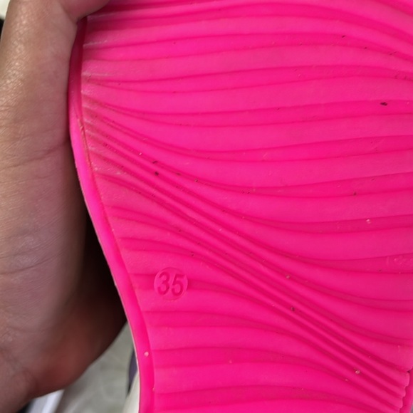 Stella Mccartney Big Kids/Girl GS Colorblock Trainers Shoes/Sneakers Size EU 35 - Picture 13 of 17